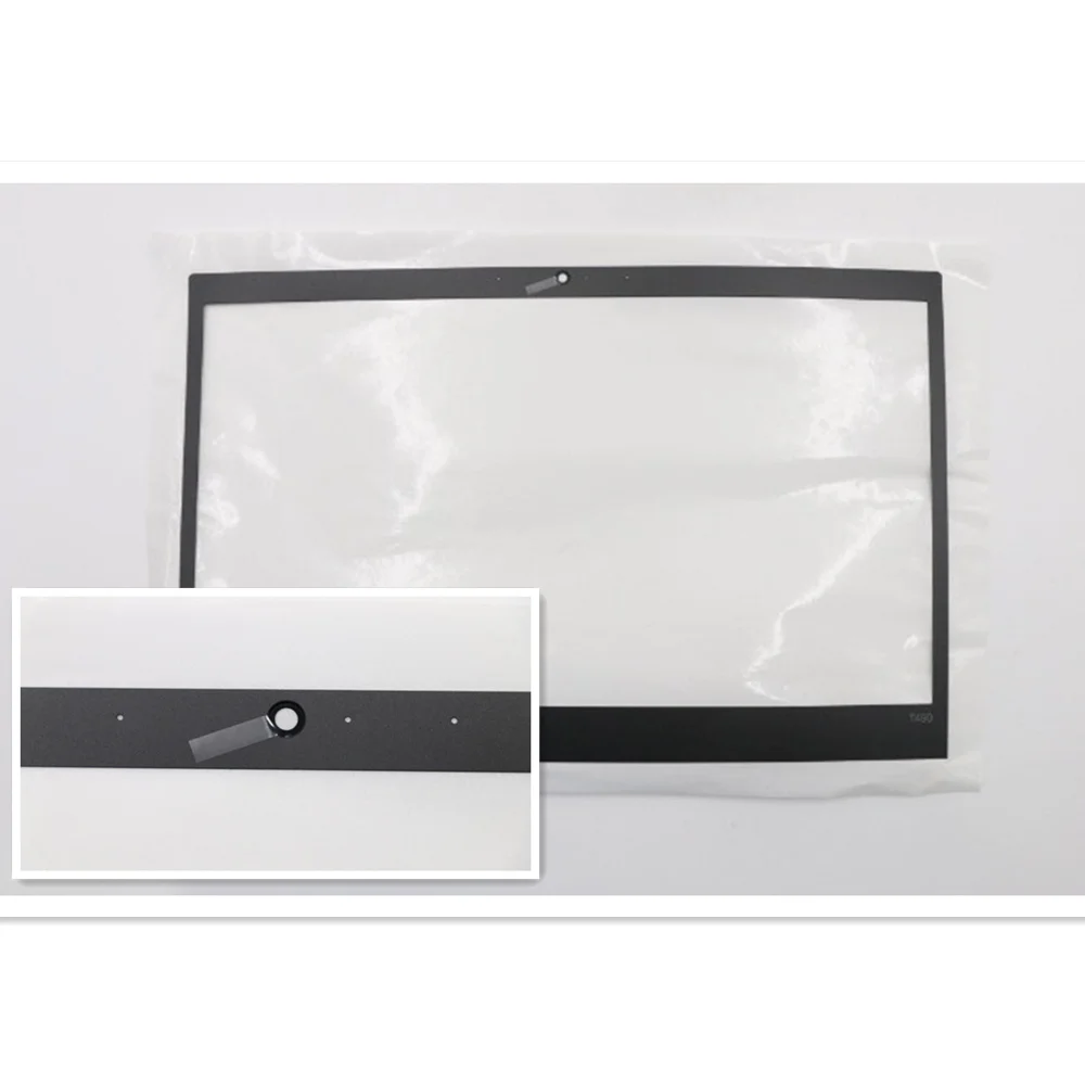 

New/Orig LCD Bezel Cover Sticker case for Lenovo T490 hol Laptop 02HK968