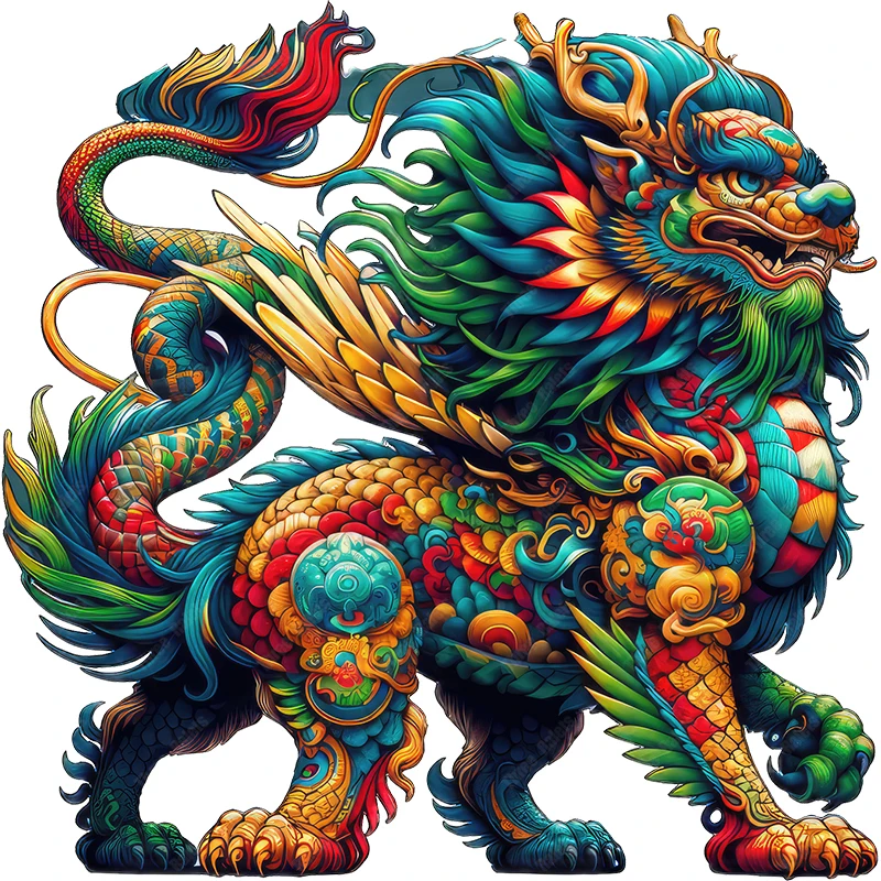 Three Ratels Powerful Tiger Cartoon Animal Stickers for Home Decoration Personalized Car Stickers