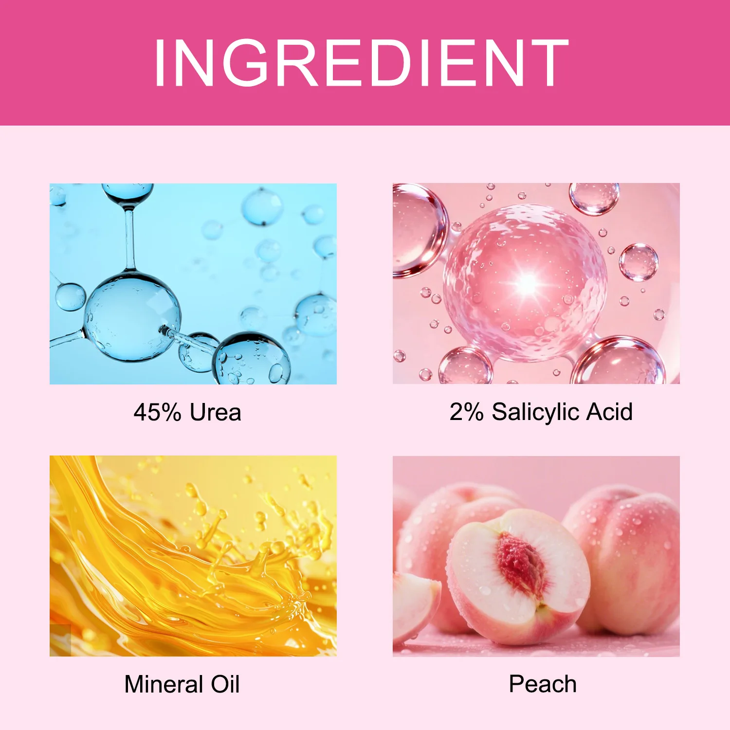 45% Urea Cream Stick with Salicylic Acid – Smooth Rough Skin on Hands & Feet Instantly relieve dry, cracked skin.