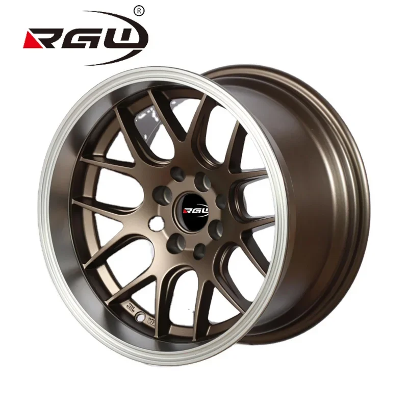 530 15x9 Simple Japan Mag R15 Rim 4 Lug Deep Dish Car Alloy Wheels 15 Inch 4x100 4 Hole