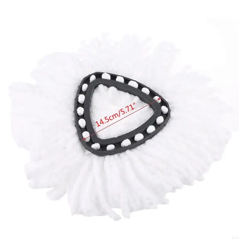 D0AB Spin Mop สำหรับหัวเติมสำหรับสามเหลี่ยมทำความสะอาดง่าย Mophead สำหรับ ทำความสะอาดชิ้นส่วนอุปกรณ์เสริม