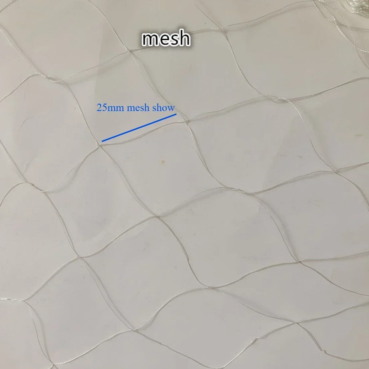 Semi Finished Product Fishing Net 2strand Multifilament Nylon Line Network Rede De Pesca Fishing Trap Fishnet,Mesh 25mm-70mm