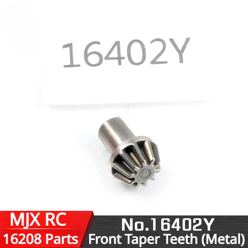 MJX RC 1/16 RC versione avanzata parti di aggiornamento in metallo ruota dentata 16420Y 16402Y 16401G 16392G 1610A 1611A