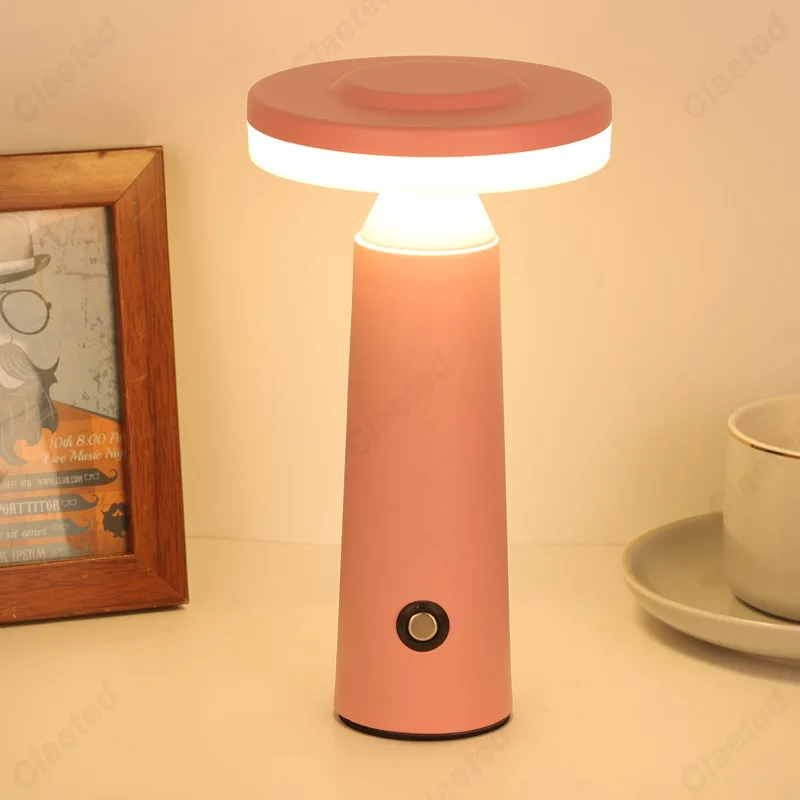 クリエイティブシンプルな LED 常夜灯 USB 充電レストランコーヒーショップ研究寝室ベッドサイド装飾雰囲気照明