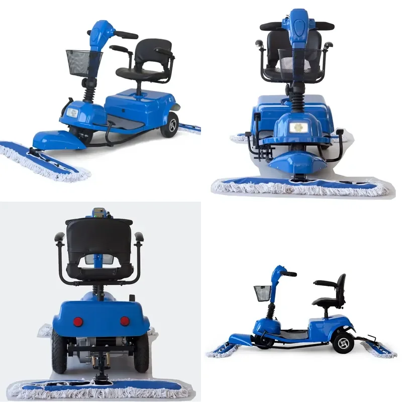 MN-CT603 Electric Dust Push Cart Floor Sweeper