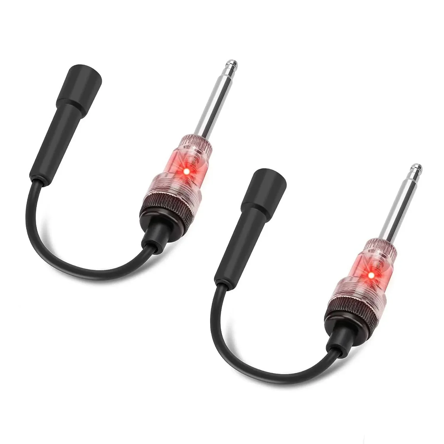 2 قطعة سيارة شرارة التوصيل تستر القلم الإشعال لفائف تستر أداة السيارات مدقق الكاشف السيارات نظام الإشعال تستر