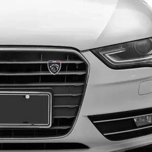 Metall Car Fender Side Heck Emblem Stamm Lion Emblem für Peugeot GT Line 107 308 306 106 Rifter 206 208 307 407 3008 207 2008 508 8 Hauptverkäufe Peugot Emblem 206 - №6