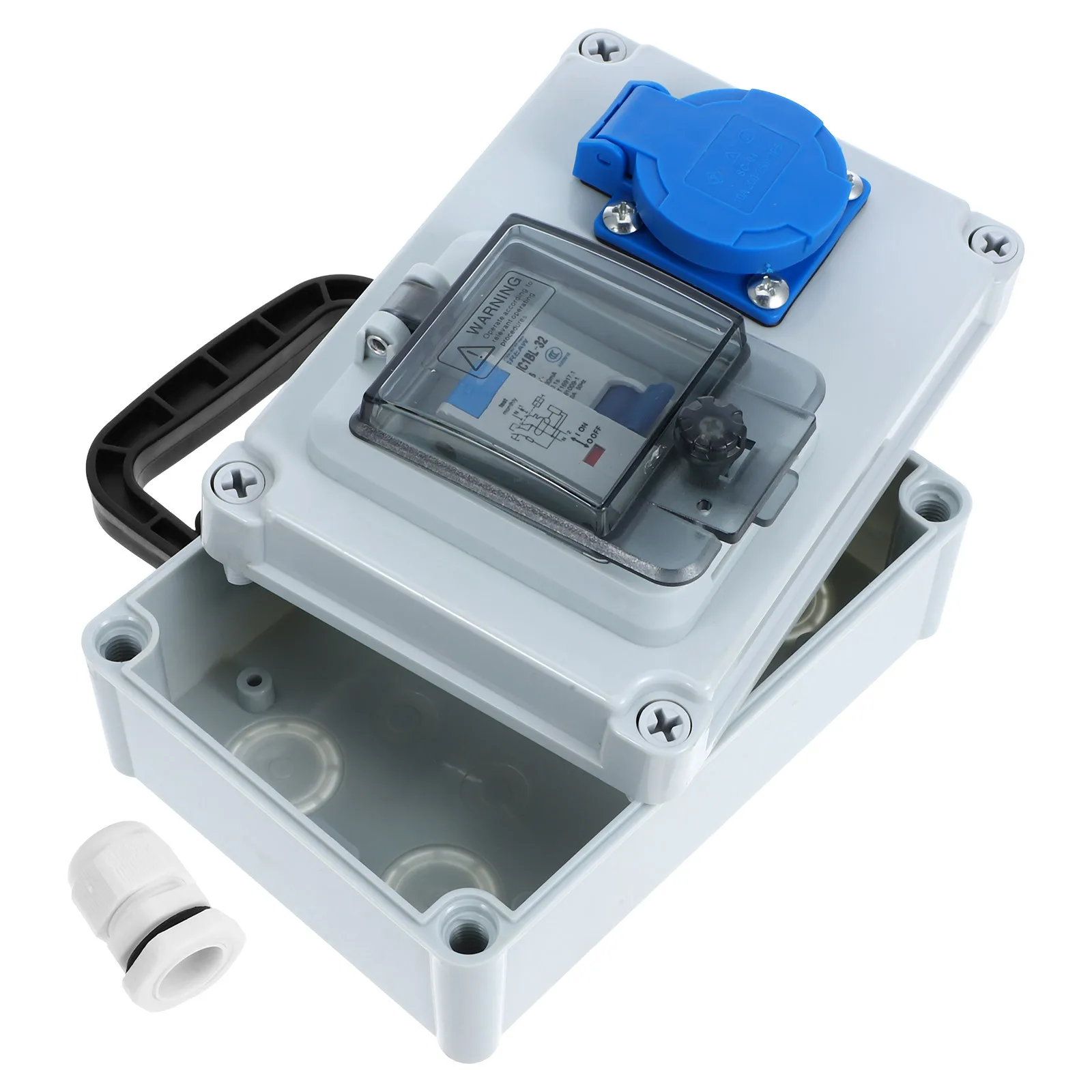 

Outdoor Waterproof Box IP65 Garden Socket Weatherproof Connection Multi Sockets Durable Safety Aesthetic Design