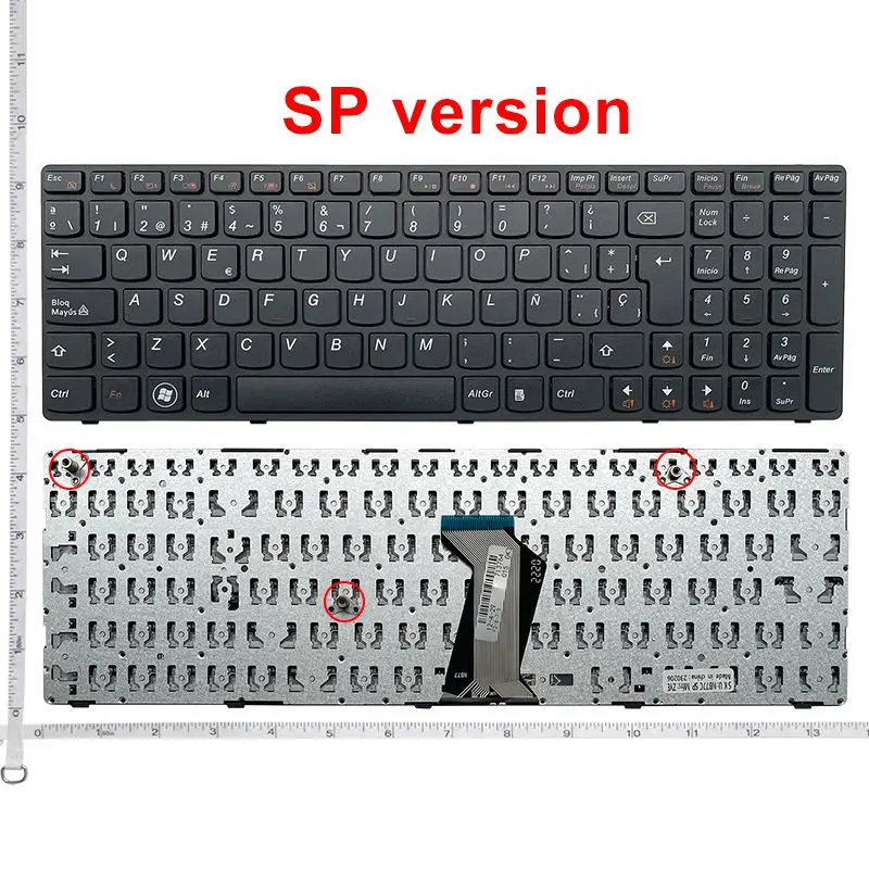 US/RU/SP/KR/FR New Laptop Keyboard FOR LENOVO V570/C B580A V575 Z570 Z575 B570/A/E V580/C B570G B575/A B575E B590 B590A