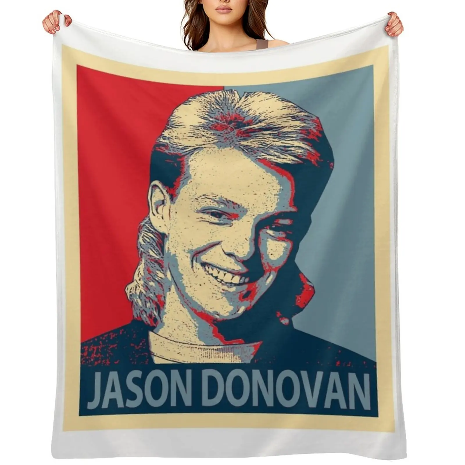 

Jason Donovan Throw Blanket Tourist Thins Multi-Purpose Luxury Blankets