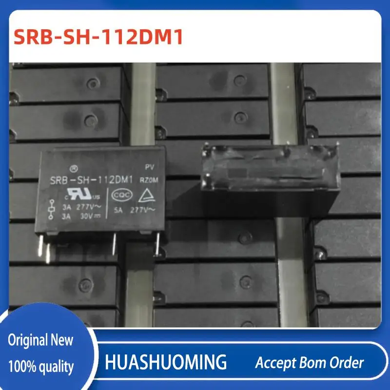 

10Pcs/LOT NEW SRB-SH-112DM1 SRB SH 112DM1 12VDC 5A 4PINS