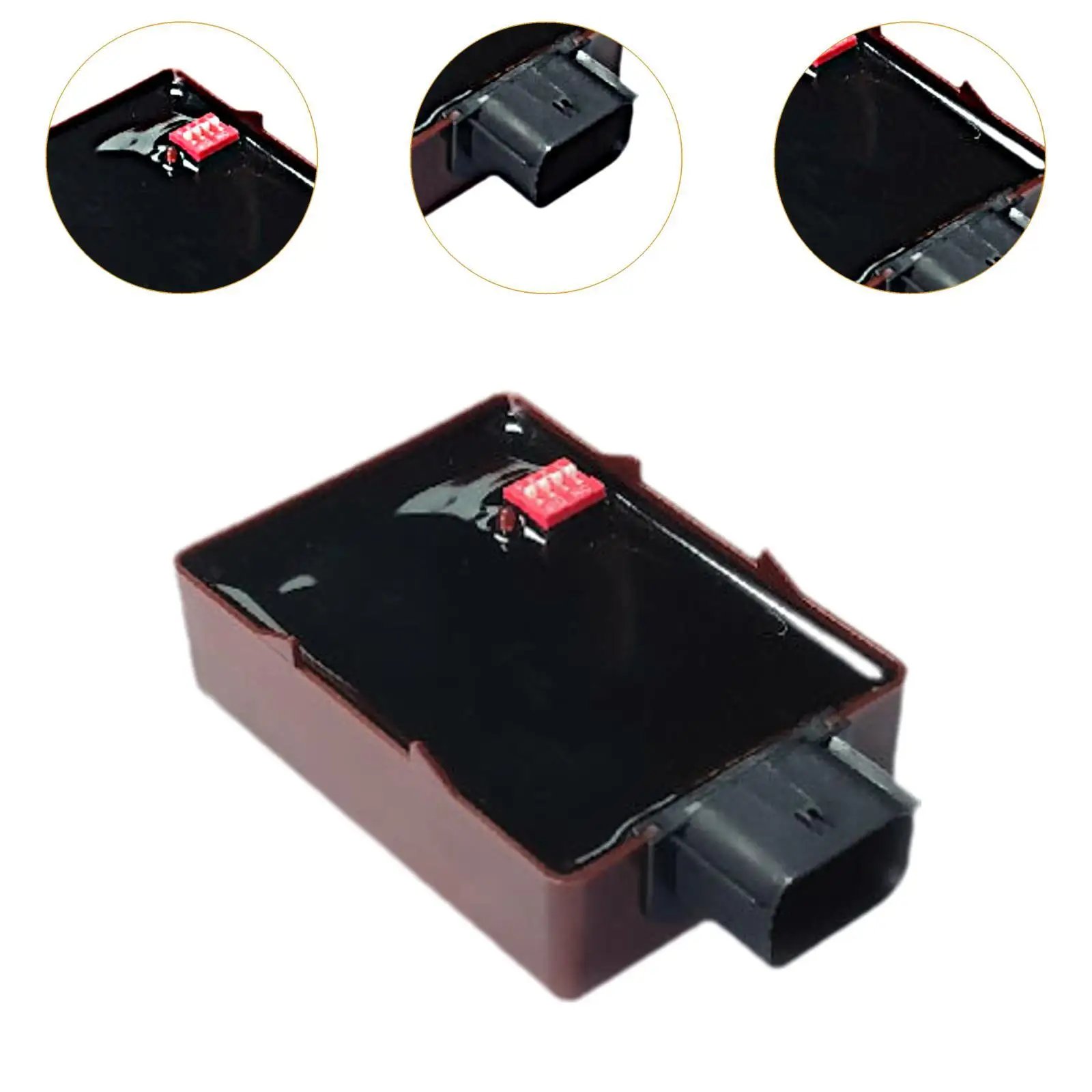 Motorcycle Igniter Module High Performance CDI Ignition Box 12 Pin Replacement for Motorbike Repair Garage Supplies