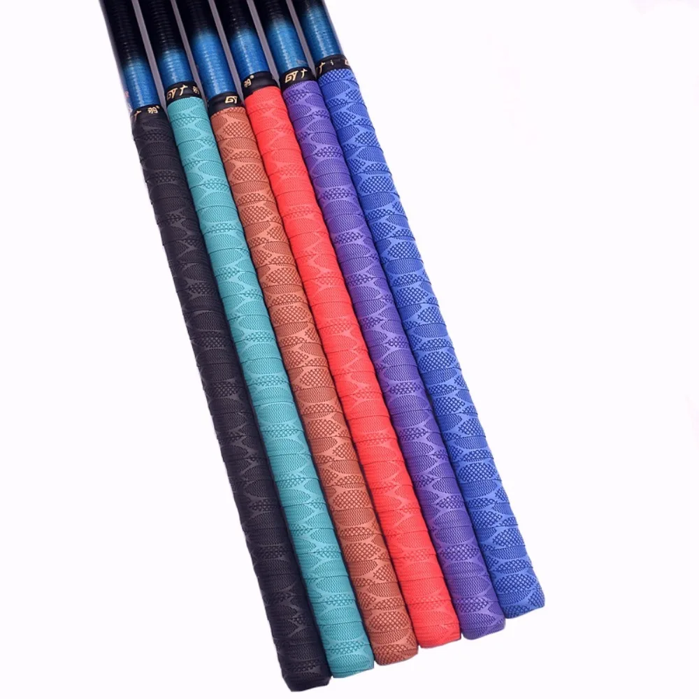 New 2M Over Grip Tape Sweat Absorbed Anti-slip Fishing Rod Sweatband Thickened PU Racket Grips Sweat Band Racket