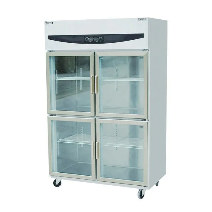 Bar Fridges Blast Freezer For Sale French Chest Deep Smart Supermarket Cold Drink Double Door Refrigerator