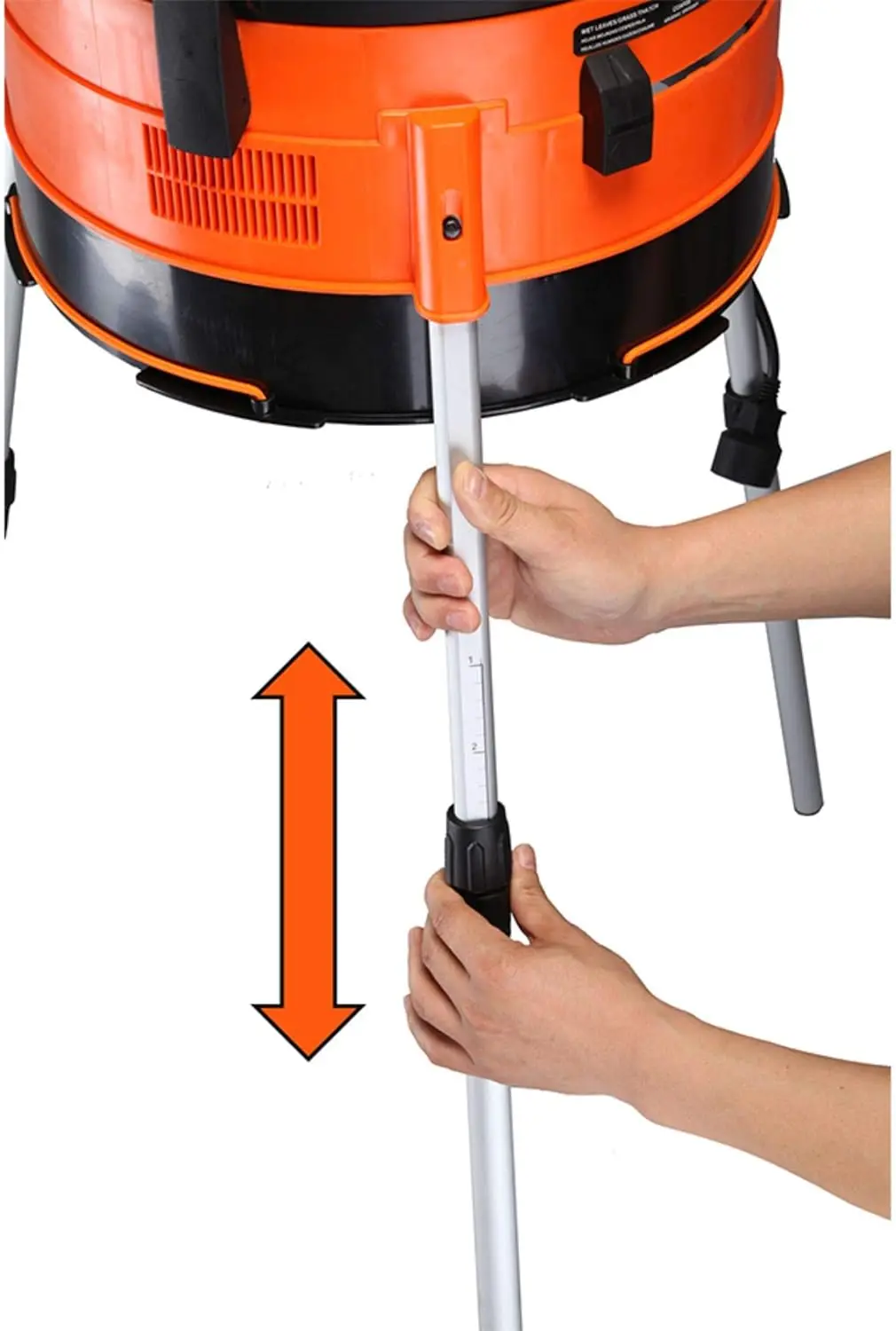 YF8000 YardForce elektrische bladmulcher/versnipperaar met bonusaccessoireset, één maat, zwart/oranje