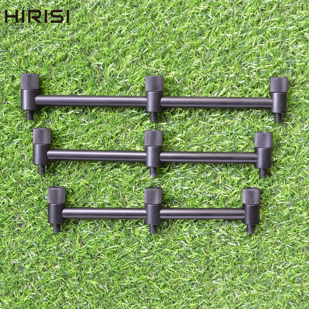 

Hirisi 1 piece Carp Fishing Aluminium Buzz Bars for 3 Rods Fishing Rod Support Holder