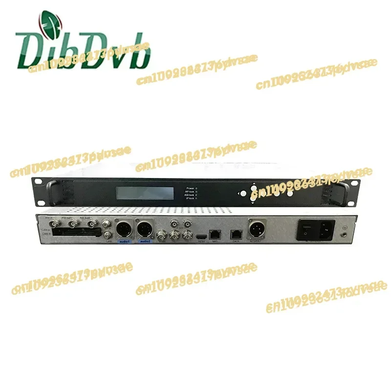 

2025DVB-S2 DVB-T2 Professional HEVC H265 hd sdi IRD Decoder support biss decryption