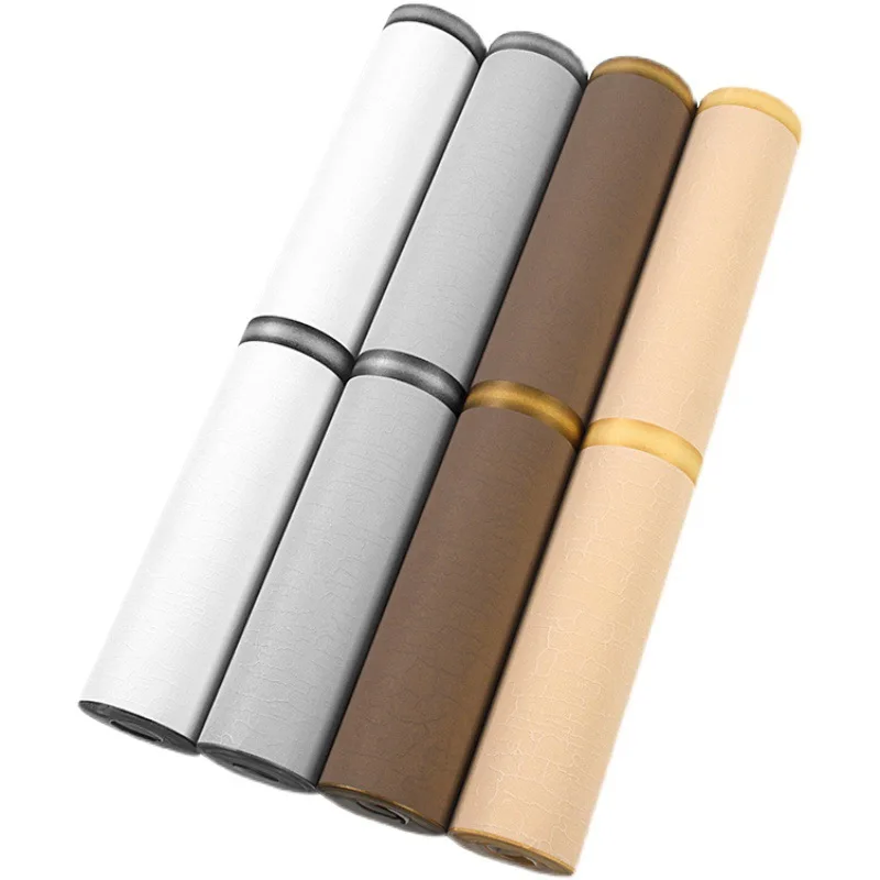 Suede Velvet Wallpaper Simple European 3D Pattern Modern Minimalist Vertical Stripe Living Room TV Background Wall Paper