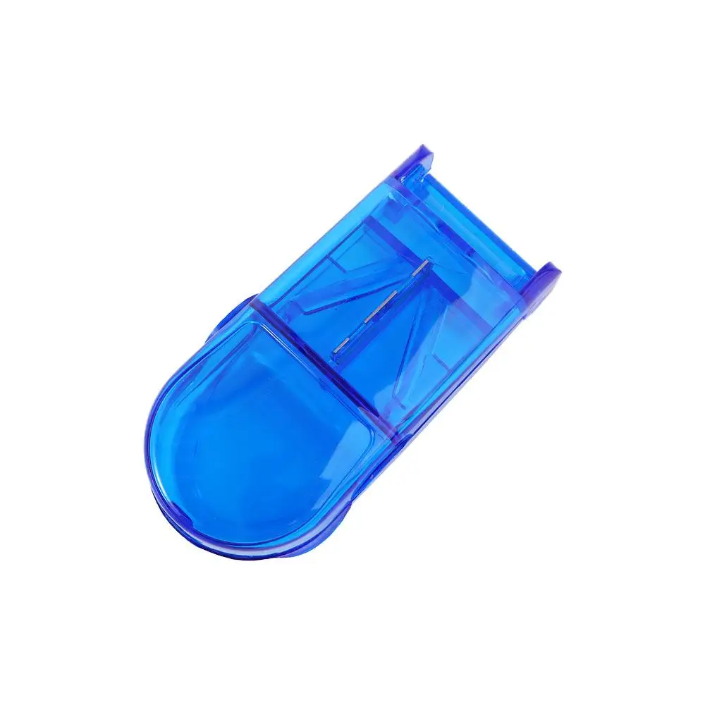 Cut Dose Box Tablet Cutter Splitter Cut Slicer Pill Case Drug Box Storage Box Pill Cutter Splitter Safety Pill  Cases