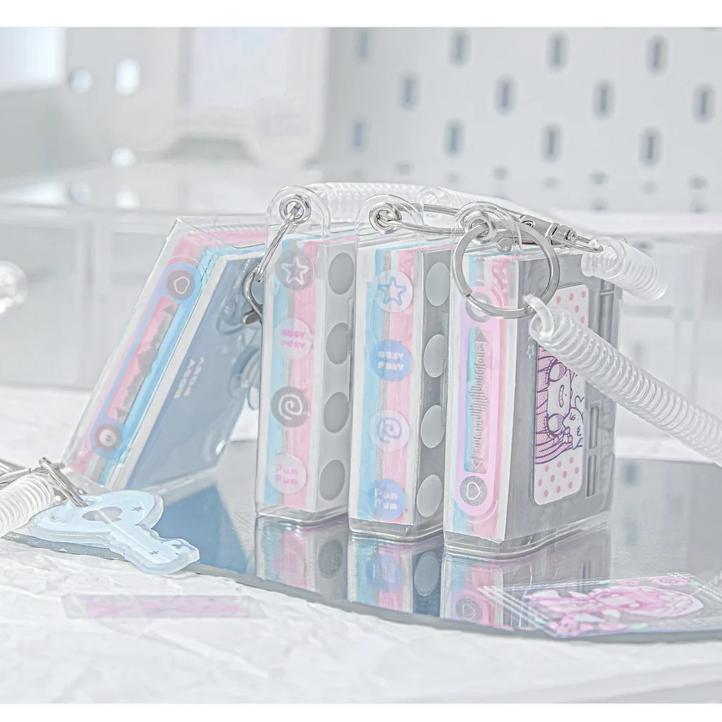 Mini Portable Pocket Notebook Korean Polka Dot Small Writing Journal With Colored Inner Pages Portable Hand Book Hanging Charm