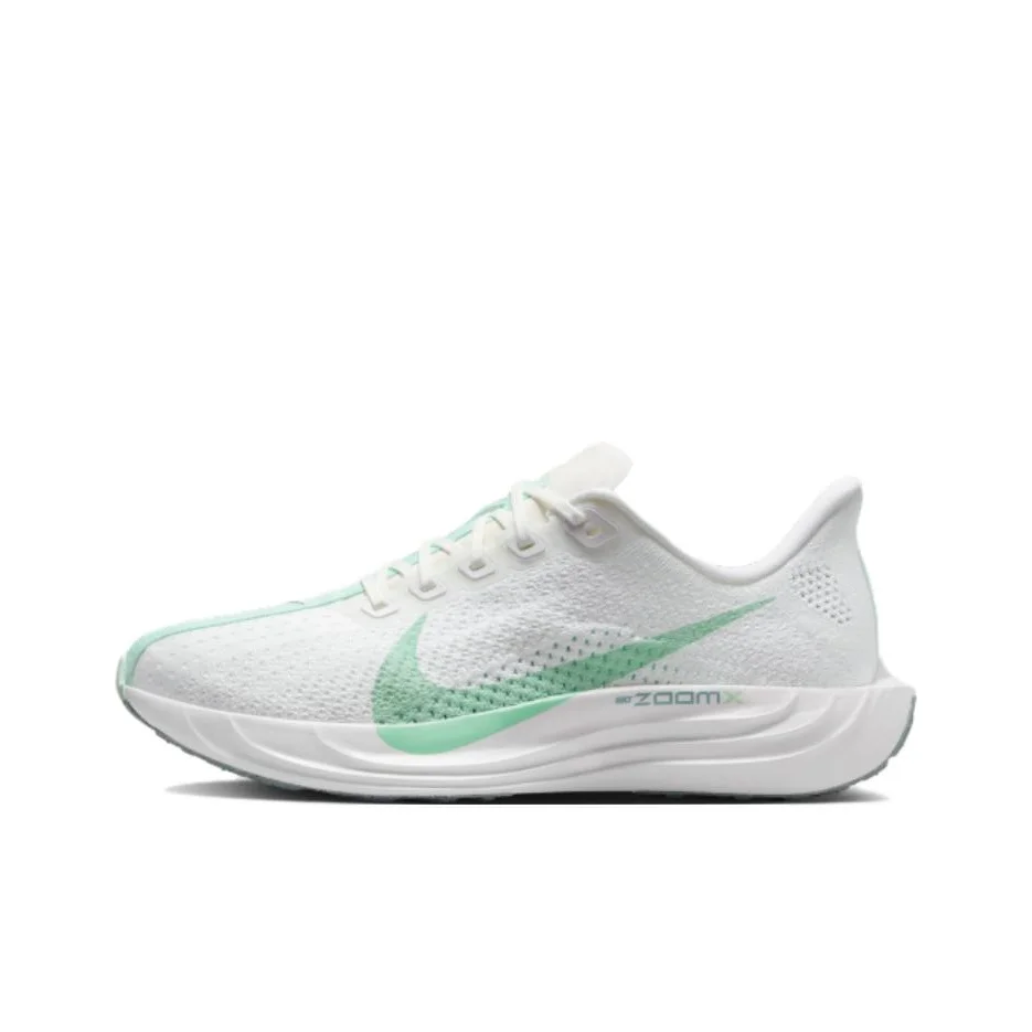 

Nike Pegasus Plus Cushioning Rebound Low top ZoomX Foam Running Shoes Women's White Cyan FQ7261-103