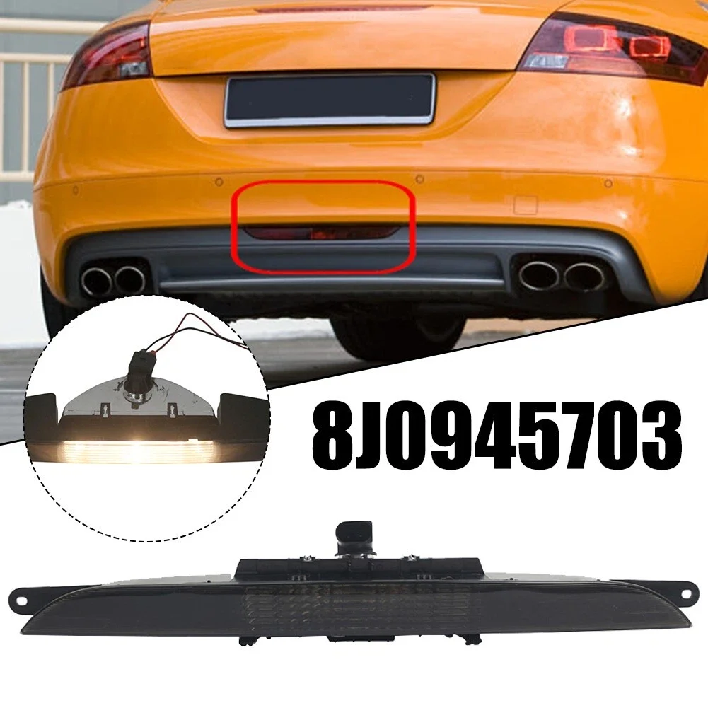 

For Audi TT MK2 2007-2014 1PCS Car LED Rear Tail Light Lamps Rear Bumper Center Reflector Light w/Bulb OEM 8J0945703