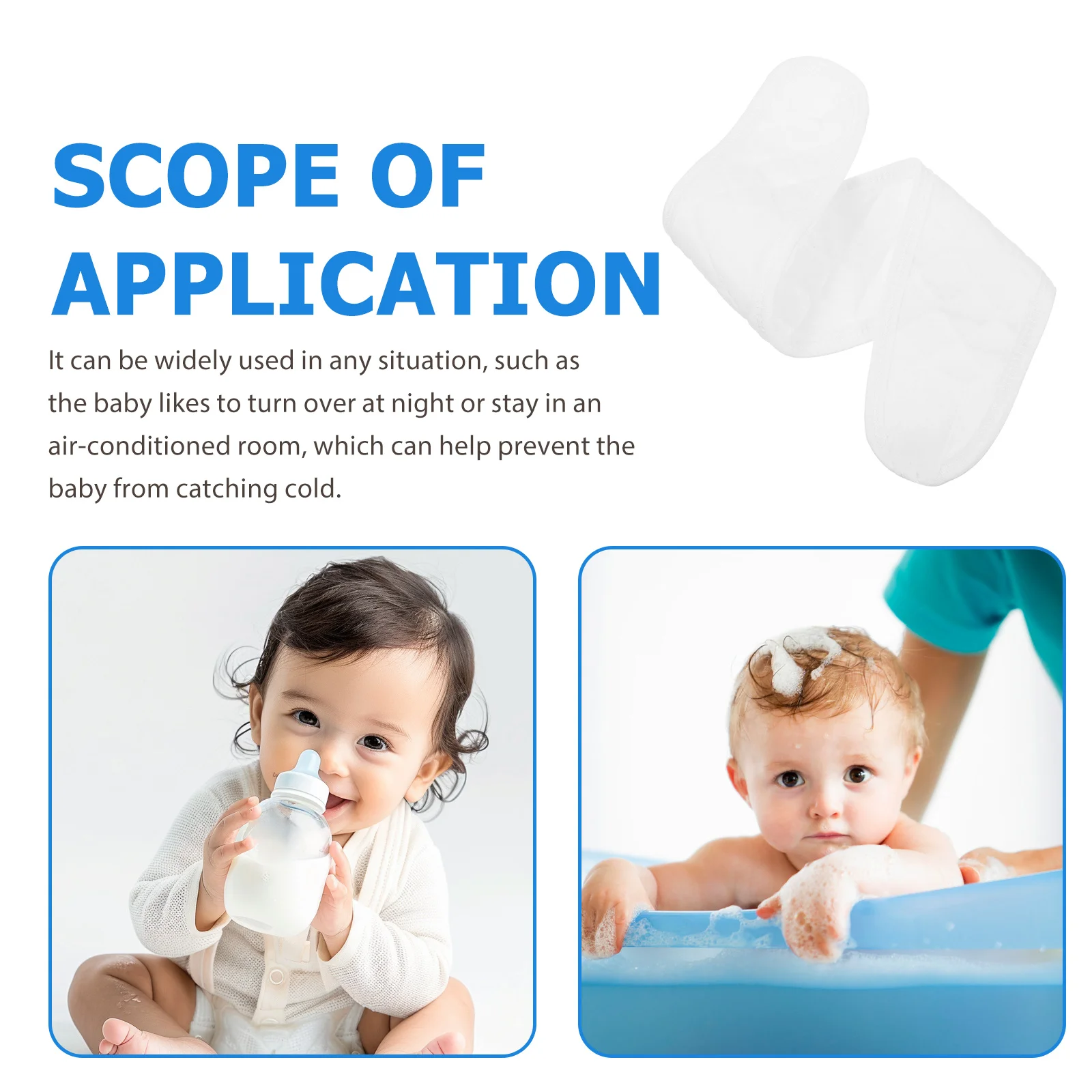 

8Pcs Baby Belly Bands Cotton Soft Elastic Infant Belly Wrap Abdominal Protection Skin Friendly Warm Newborn Umbilical Cord