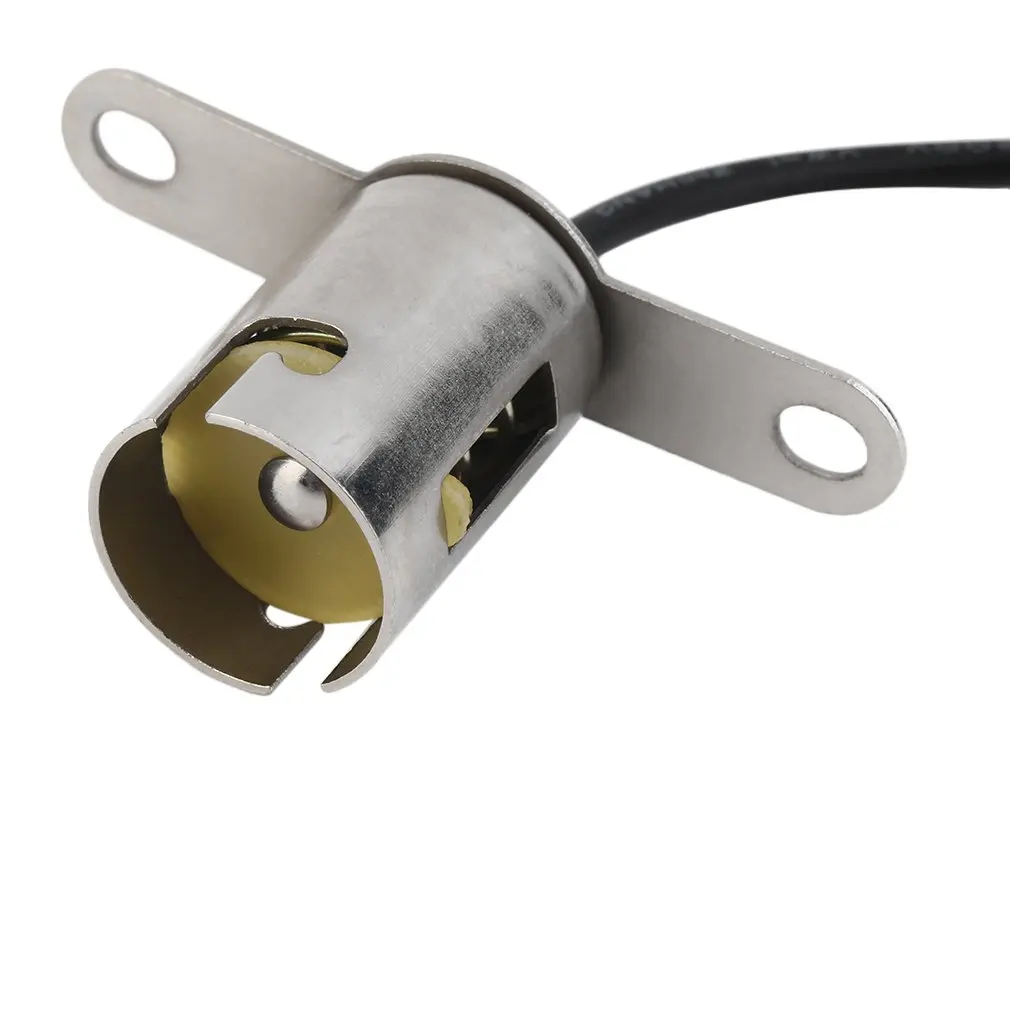 Hot BA15s 1156 Led Light Bulb Socket Auto Lamp Holder Base Single Contact Snap-In Socket Assembly For Car Truck Tail Light