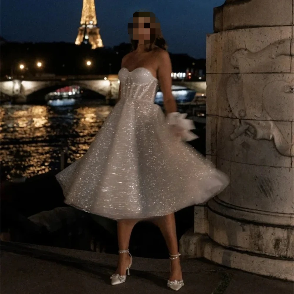 

Customized Cocktail Dresses Sweetheart Sleeveless Prom Dress Tulle Exquisite High Quality Bridal Evening Party Gowns for Women