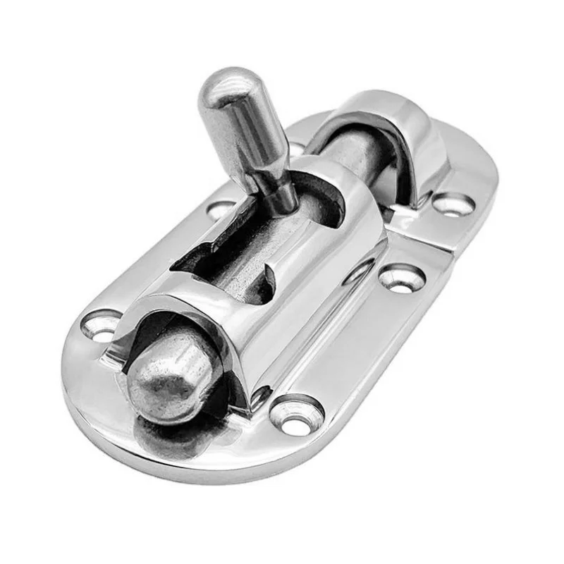 90mm 110mm Boat Latch 316 Stainless Steel Marine Boat Door Window Lock Latch Slide Barrel Bolt Clasp