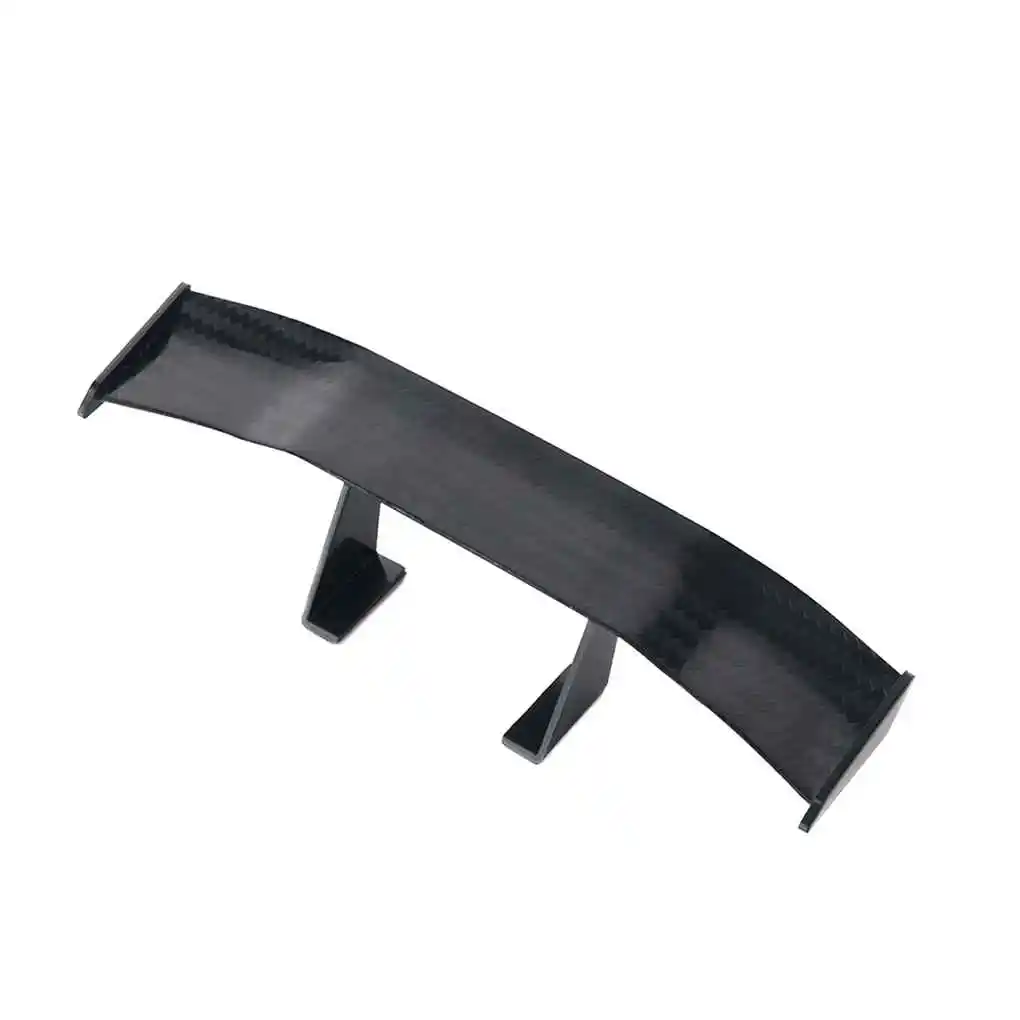 Universal Carbon Fiber Car Mini ABS Rear Spoiler Wing Tail Exterior Decoration Stability Automobile Tail