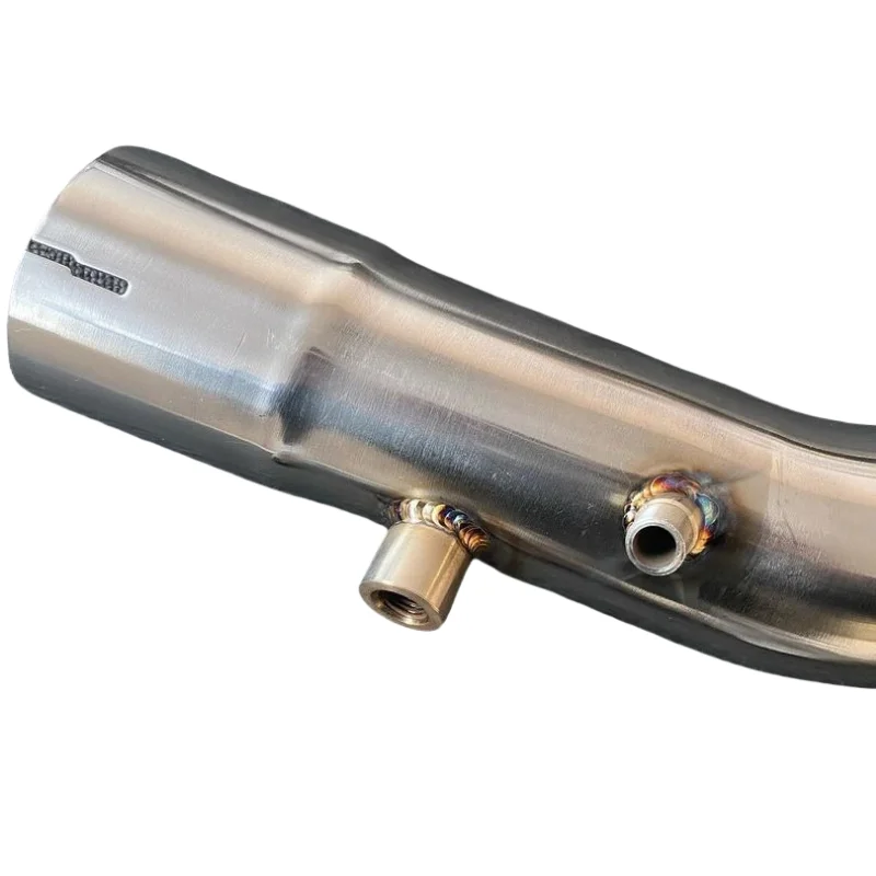 

VWGolf R MK8 Texhaust Pipe Motorcycle Manufacturer Customized Catalytic Converter Core Exhaust System Head Section