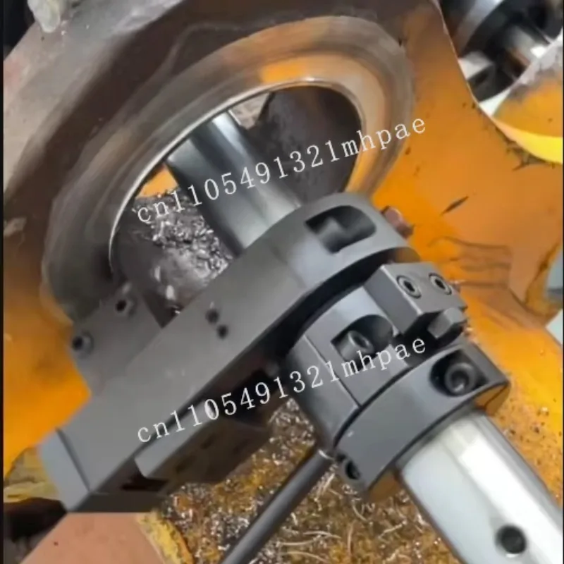 

Portable wire boring flange facing head 35mm, 40mm, 45mm, 50mm flange facing tool