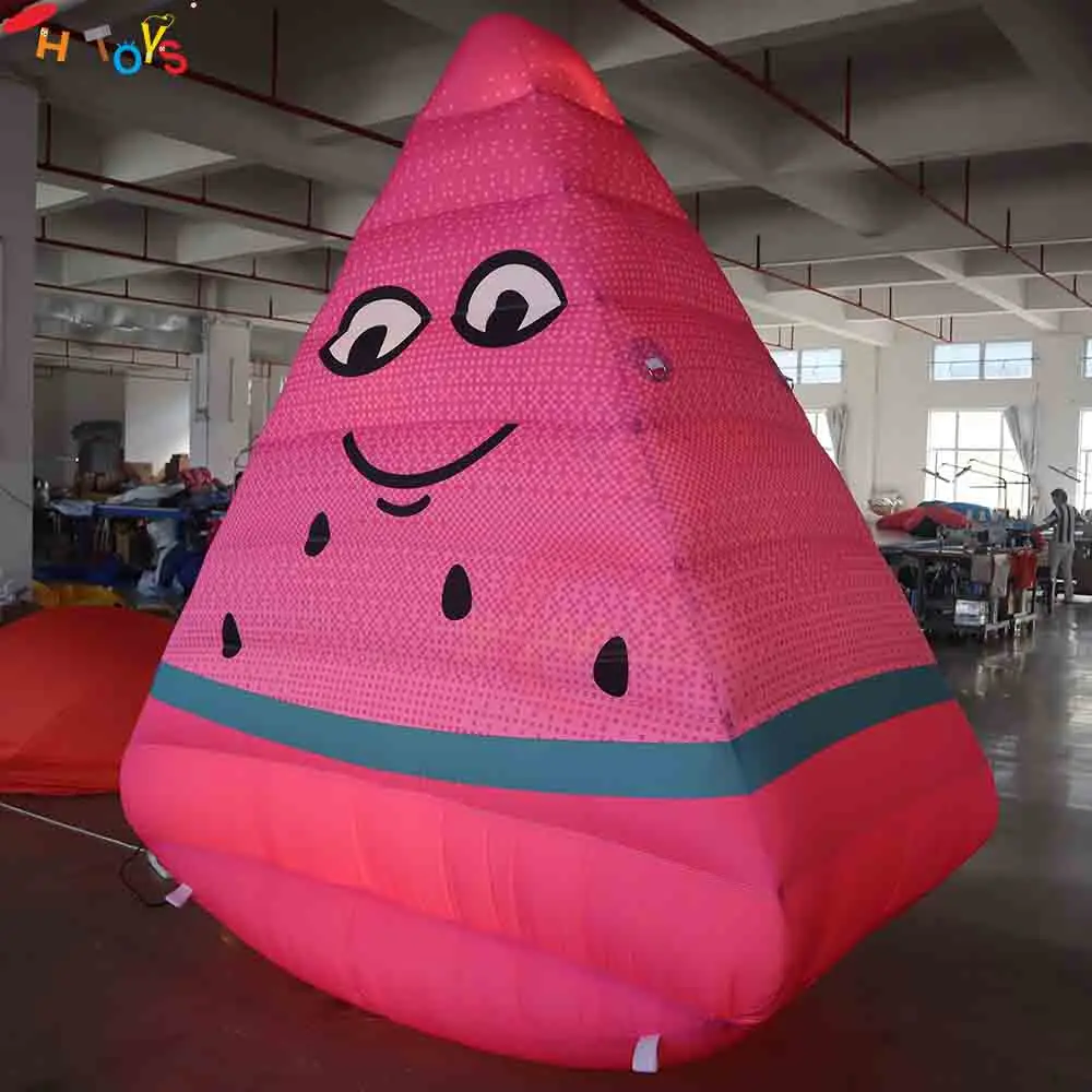 

Быстрая доставка! Надувная модель арбуза для наружной рекламы, надувная реплика фруктов, напольный декоративный шар.