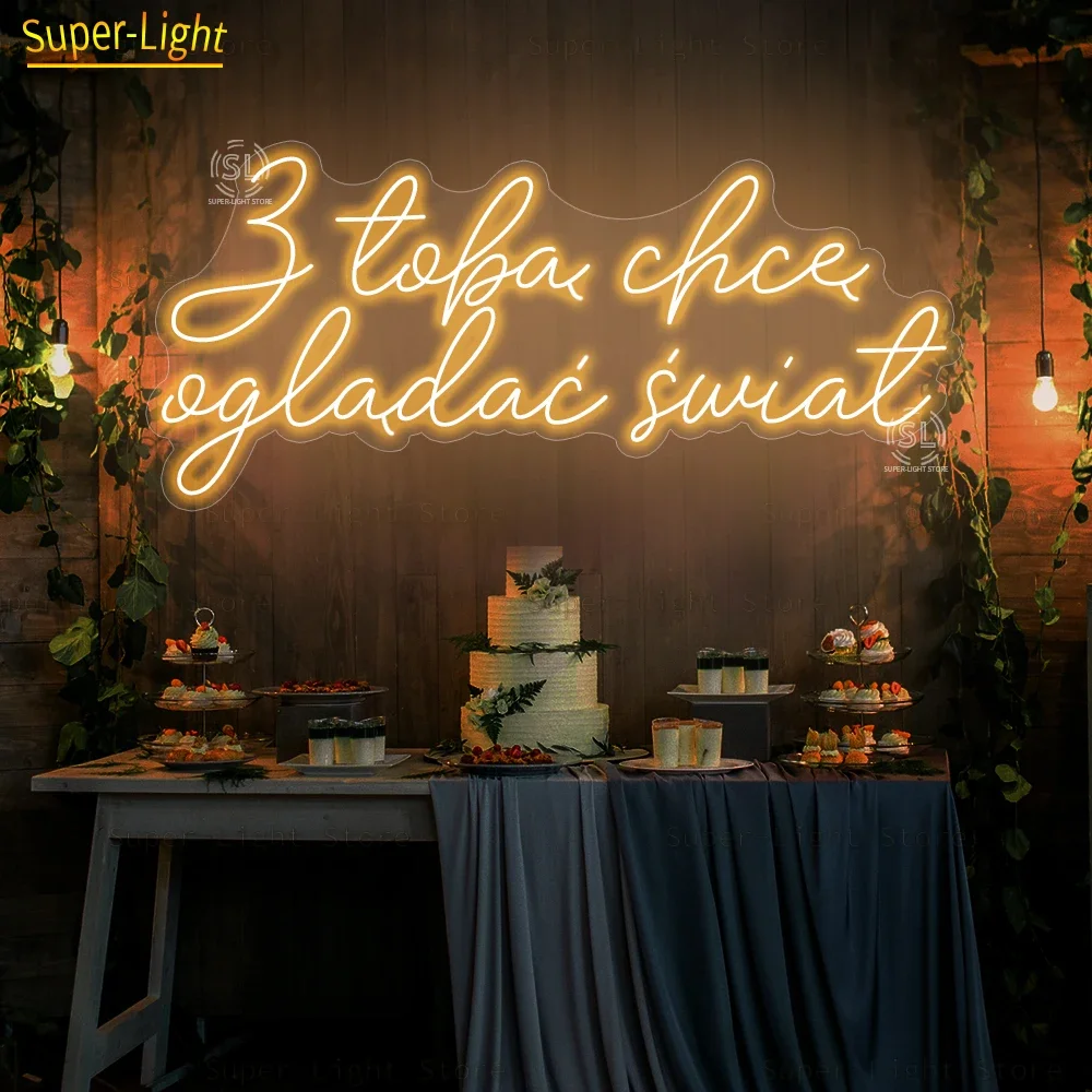 Big LED Neon Sign 90cm Width The Best is yet to Come Sign Wedding Decor Neon Sign Custom Neon Light for Birthday Party Gifts