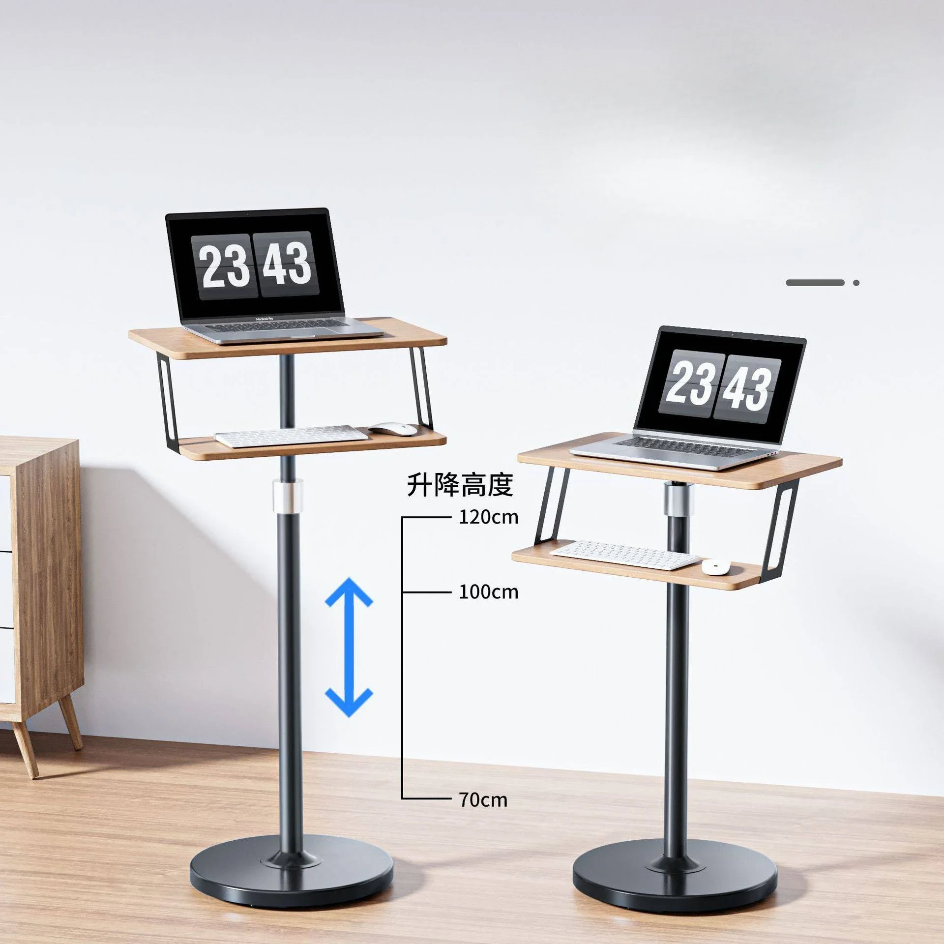 Stand for Household Work Computer Desk Office Station Vertical Height Increasing Bracket Placed Upright Study Furniture Oficina