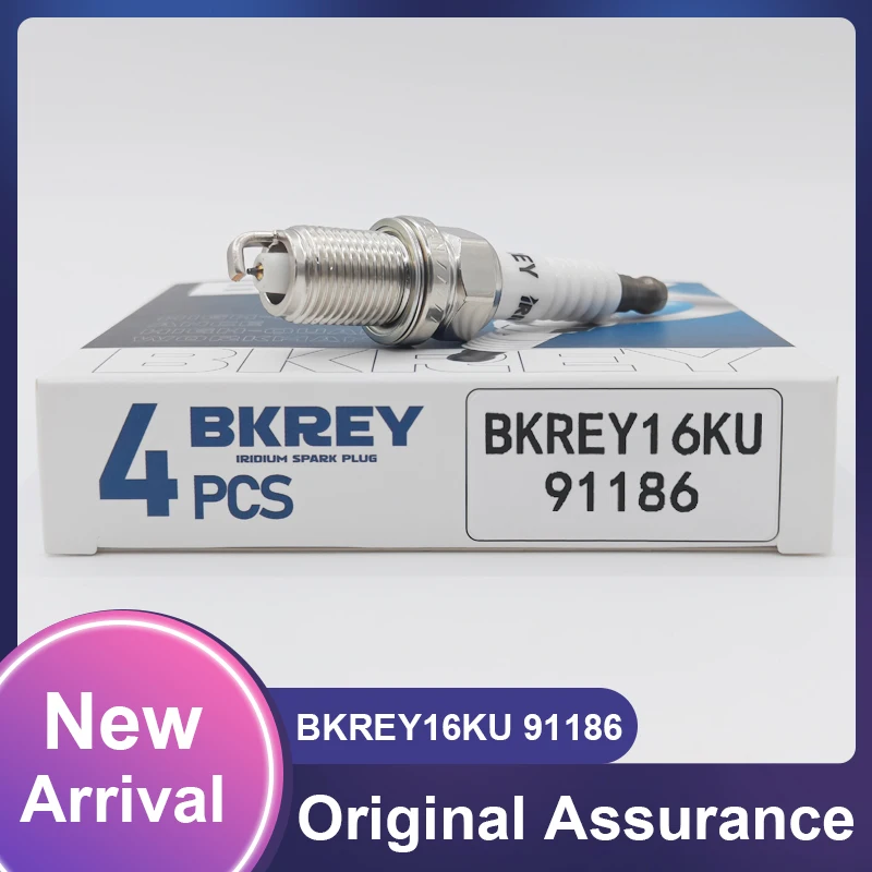 4/20pcs 90919-YZZAE K16-U11 Iridium Spark Plug Candles For Toyota Corolla Avensis Yaris Vitz Echo For BKREY16KU 91186 90919YZZAE