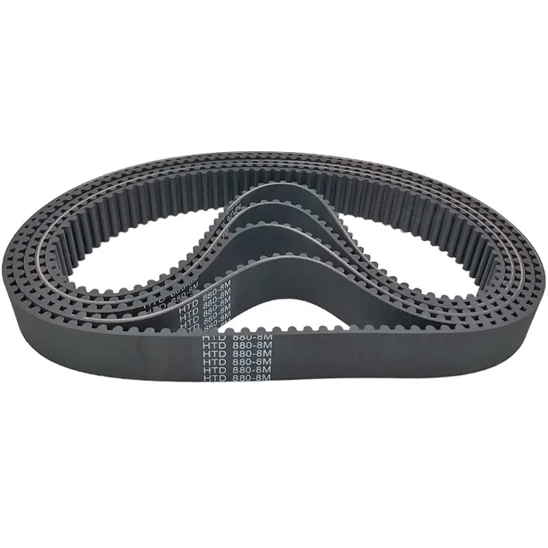 HTD8M Closed Loop Rubber Belts synchronous belt width 10/15/20/25mm  HTD 8M-1392/1400/1408/1416/1424/1432/1440/1456/1472/1480