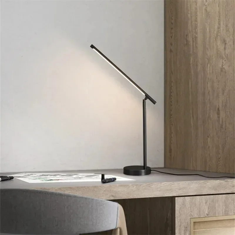 

【Best-selling】WPD Gold Brass Table Lamp Contemporary Creative Decor LED 3 Colors Desk Lighting For Home Bed