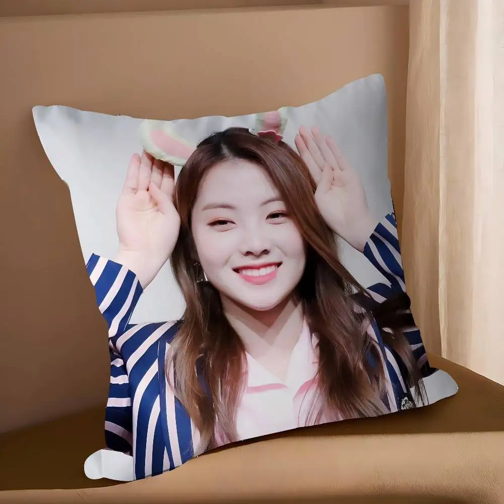 المغني L-Lucy المخدة تون هدية غطاء الوسادة غرفة نوم المنزل أريكة كرسي مقعد ديكور كيس وسادة #6