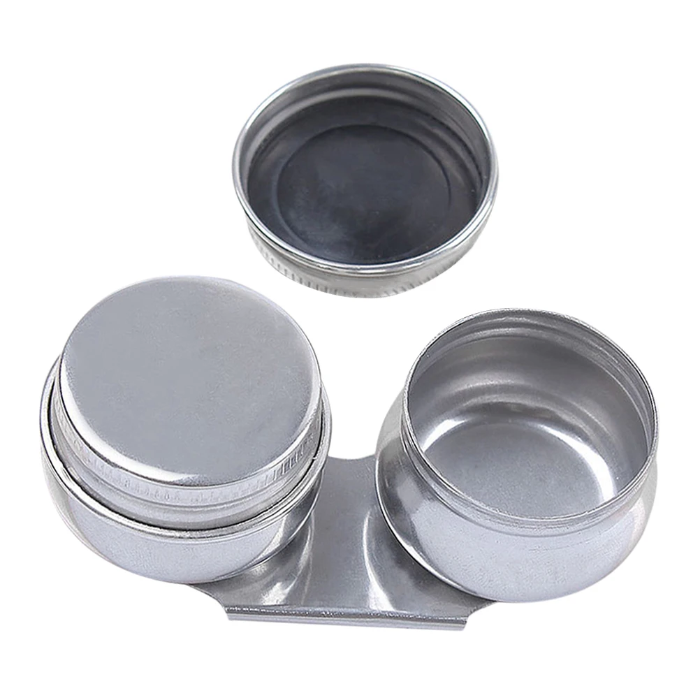 

Oil Stainless Steel Paint Brush Washing Bucket Palette Supplies for Water Medium Mixing Brush Cleaning Artists