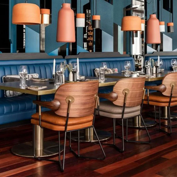 

Custom Modern Design Commercial Hotel Restaurant Linen Sofa Booth Cafe Fast Food Furniture Sofa Lounge Seating Booth Bench