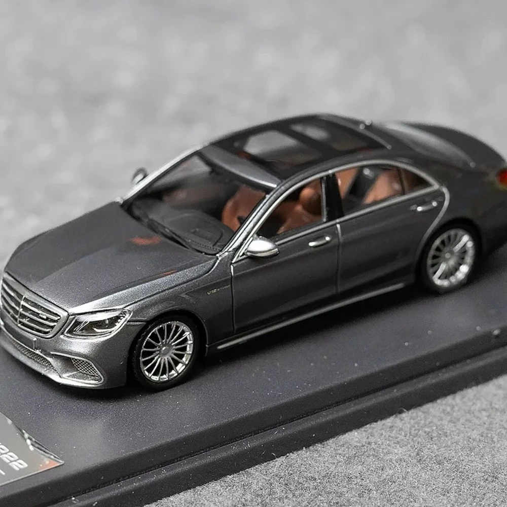 KM 1:64 S65 W222 gegoten verjaardagscadeaus Hobby Display Simulatiecollectie