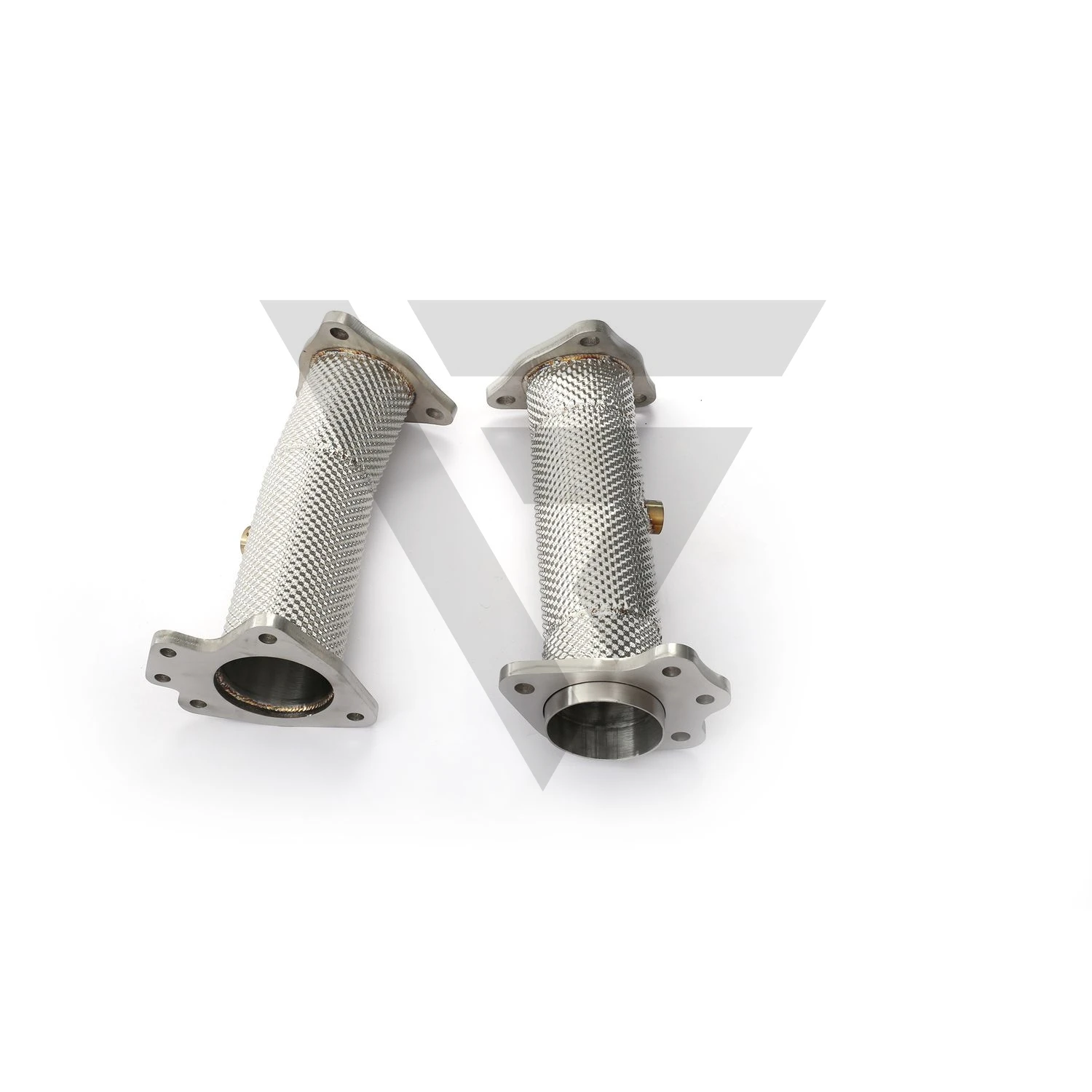 

Track-Inspired ECCF T304 Stainless Downpipe With Heat Shield For Corvette C8 6.2L Aggressive Sound High Flow Performance Upgrade