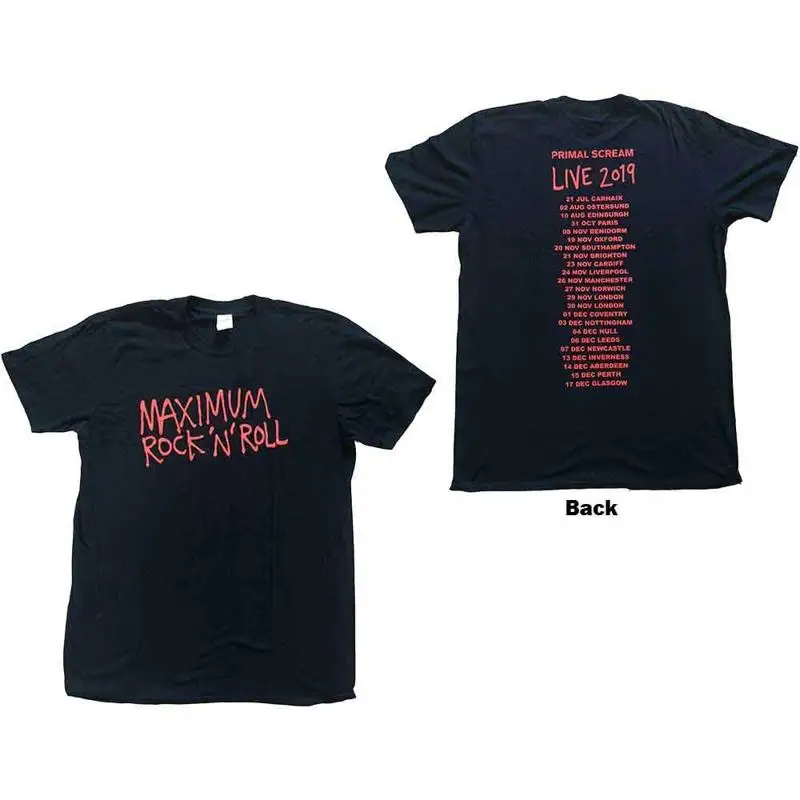 Primal Scream T Shirt X Small s D500z