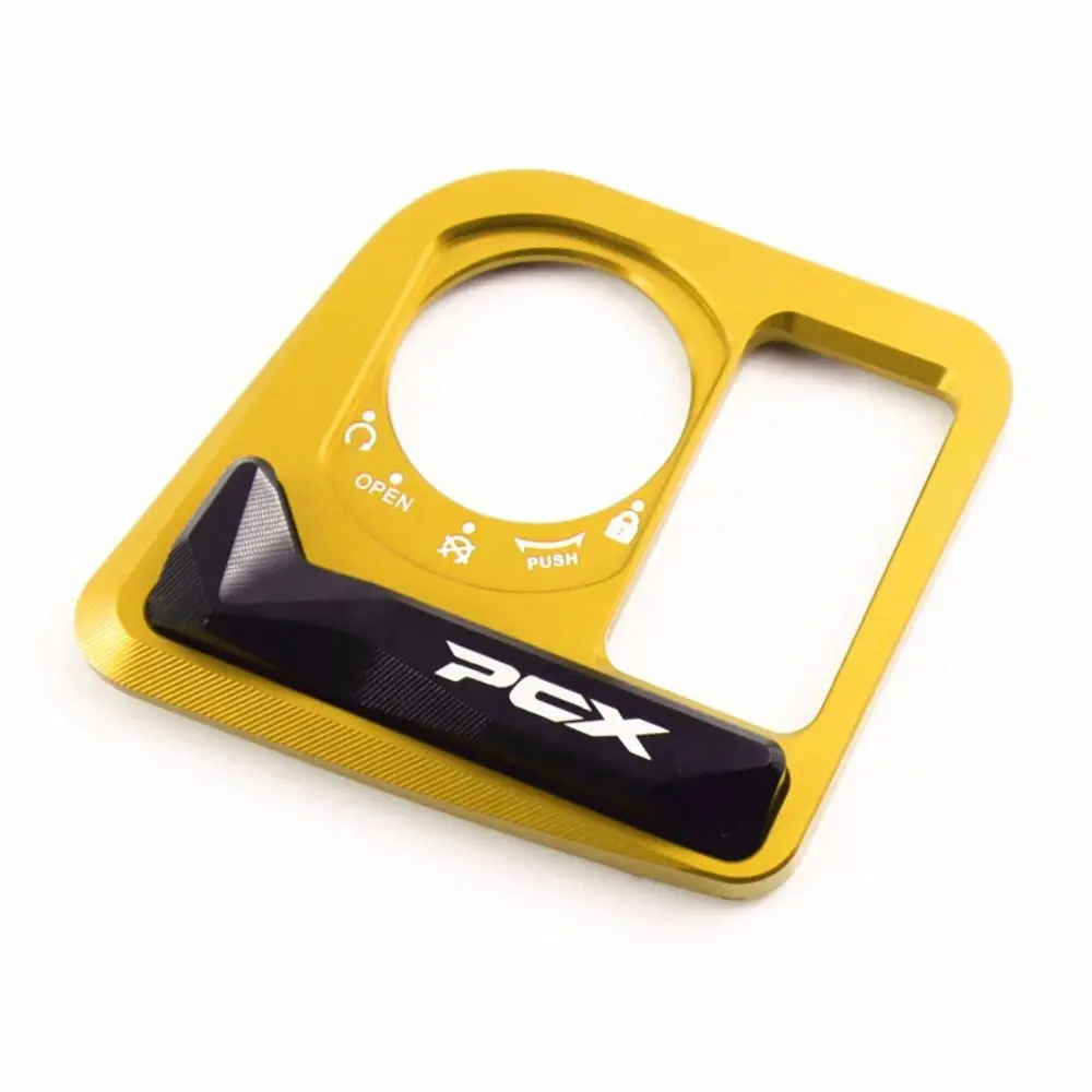 قطع غيار الدراجات النارية مفتاح إشعال قفل غطاء تغليف أداة ملونة مفتاح إشعال غطاء سبائك الألومنيوم دائم #4