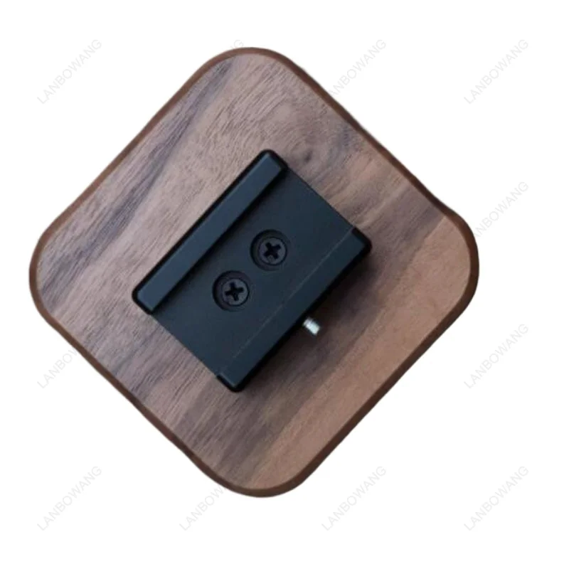 Aluminum Alloy Holder Walnut Base Heat Resistant Mold Rack For Thermal Alluvial Molds