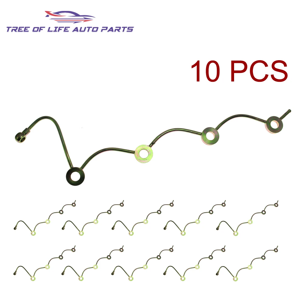 10x 131606900 U31607080 Fuel Leak off Pipe For Perkins 400 Series CAT Caterpillar 3024 C2.2 N844 Shibaura N844L U31607160