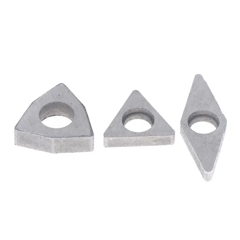 10Pcs Carbide Shim for CNC Toolholder, Replacement Insert Seat for MW0804/MT1603/MV1603 External Turning Toolholders