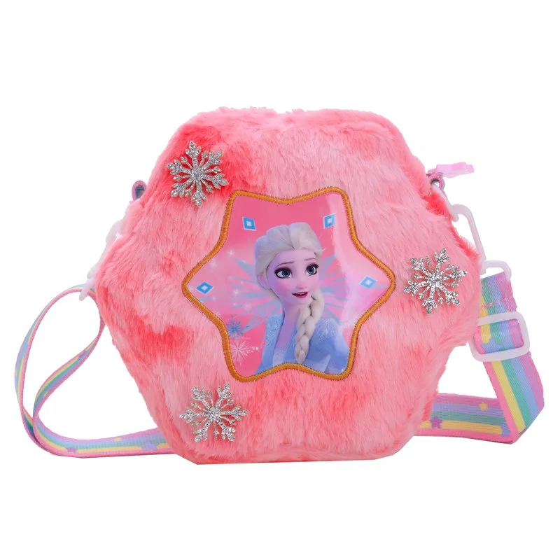 

Disney Frozen Shoulder Crossbody Bag for Kids Girls Mini Fashion Cartoon Stylish Versatile Casual Daily Use Gift School
